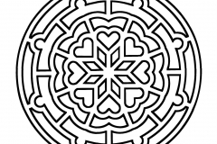 Mandala to color zen relax free 16